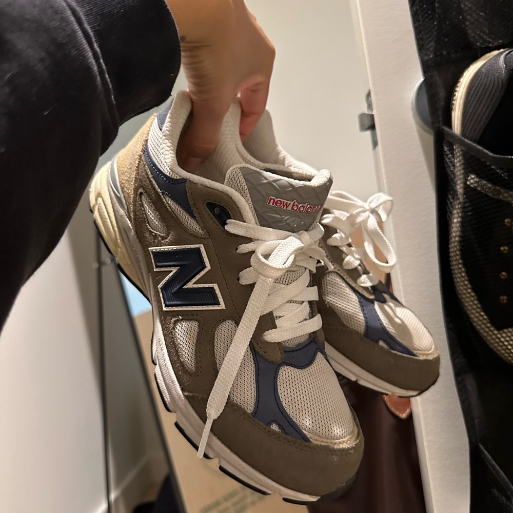 New balance dark camo with incense 990v3